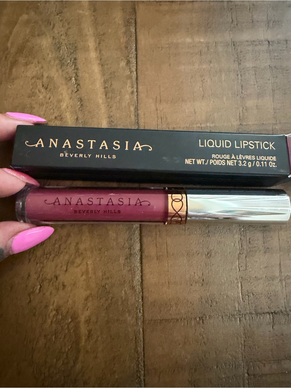 Anastasia liquid lipstick trust issues 0.11 oz purple plum liquid lipstick new